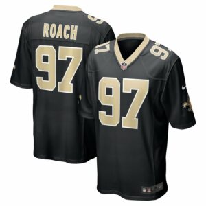 Malcolm Roach Black New Orleans Saints Team Game