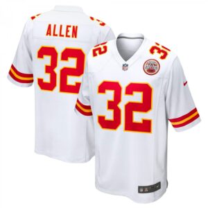 Marcus Allen Kansas City Chiefs Retired Player Game  - White