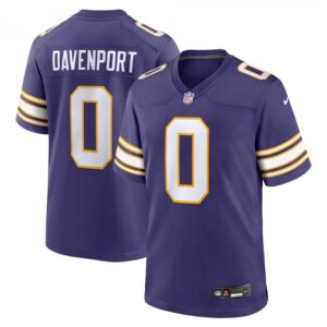 Marcus Davenport Minnesota Vikings Classic Player Game  - Purple
