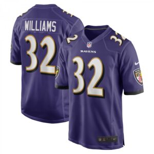 Marcus Williams Purple Baltimore Ravens Player Game