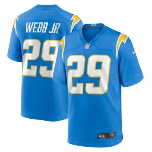 Mark Webb Jr. Powder Blue Los Angeles Chargers Game