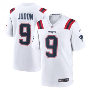 Matthew Judon New England Patriots Game  - White