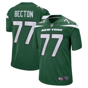 Mekhi Becton Gotham Green New York Jets Player Game