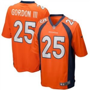 Melvin Gordon III Orange Denver Broncos Game
