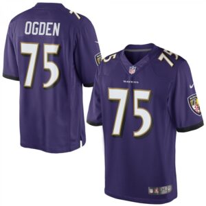 Mens Jonathan Ogden Purple Baltimore Ravens Retired Player Limited