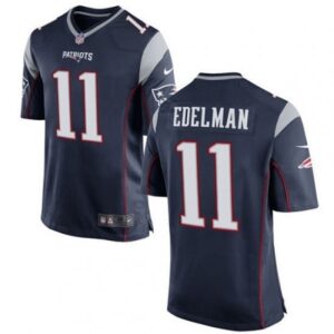 New England Patriots Julian Edelman Game  Navy Blue