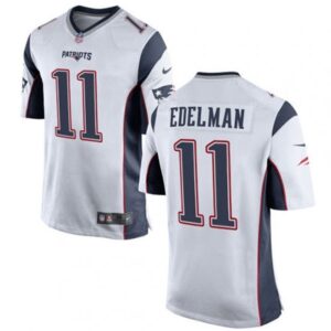 New England Patriots Julian Edelman Game  White