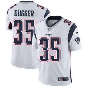 New England Patriots Kyle Dugger Vapor  - White