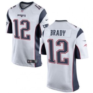 New England Patriots Tom Brady Game  White
