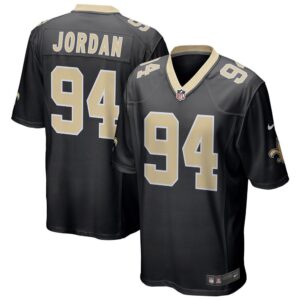 New Orleans Saints Cameron Jordan Game  Black