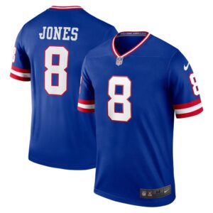 New York Giants Daniel Jones Classic Player Legend  Royal