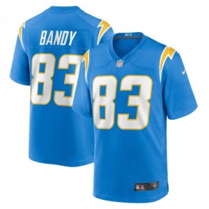 Michael Bandy Powder Blue Los Angeles Chargers Player Game