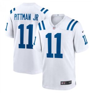 Michael Pittman Jr. Indianapolis Colts Game  - White
