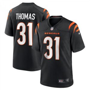 Michael Thomas Black Cincinnati Bengals Game