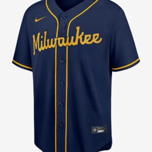 Milwaukee Brewers Navy Alternate Replica Team