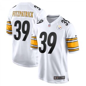 Minkah Fitzpatrick Pittsburgh Steelers Game Player  - White