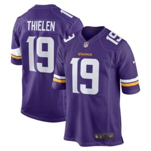 Minnesota Vikings Adam Thielen Game  Purple