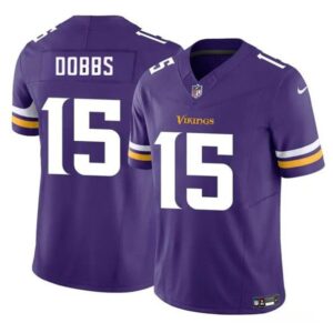 Minnesota Vikings Josh Dobbs Purple 2023 Vapor Untouchable Limited s