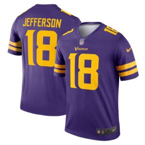Minnesota Vikings Justin Jefferson Alternate Legend  Purple