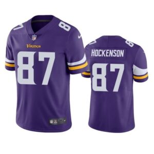 Minnesota Vikings TJ Hockenson Vapor  - Purple