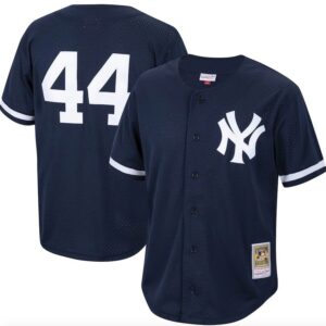 Mitchell & Ness Authentic Replica Reggie Jackson New York Yankees 1997 Mesh Batting Practice J