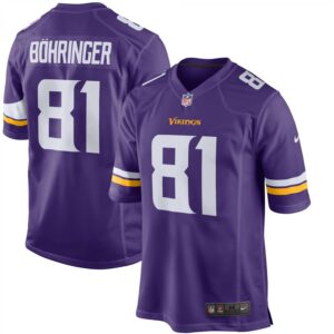 Moritz Bohringer Minnesota Vikings Team Color Game  - Purple