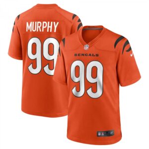 Myles Murphy Cincinnati Bengals Team Game  - Orange