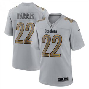 Najee Harris Pittsburgh Steelers Atmosphere Fashion Game  - Gray