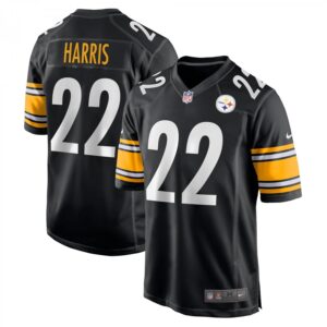Najee Harris Pittsburgh Steelers Game  - Black