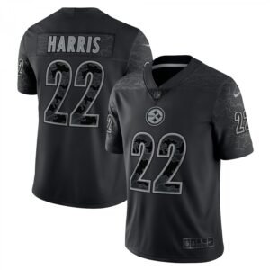 Najee Harris Pittsburgh Steelers RFLCTV Limited  - Black