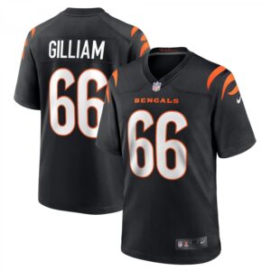 Nate Gilliam Black Cincinnati Bengals Game Player