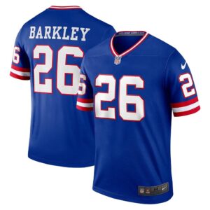 New York Giants Saquon Barkley Classic Player Legend  Royal