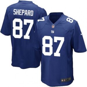 New York Giants Sterling Shepard Game  Navy Blue