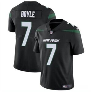 New York Jets Tim Boyle Black Vapor Untouchable Limited Stitched s