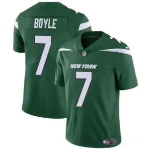 New York Jets Tim Boyle Green Vapor Untouchable Limited Stitched s