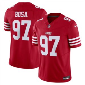 Nick Bosa San Francisco 49ers Vapor F.U.S.E. Limited  - Scarlet