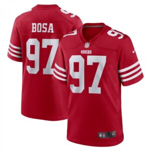 Nick Bosa Scarlet San Francisco 49ers Player Game