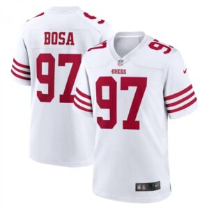 Nick Bosa White San Francisco 49ers Player Game