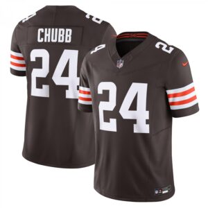 Nick Chubb Cleveland Browns Vapor F.U.S.E. Limited  - Brown