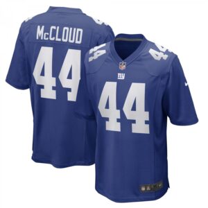 Nick McCloud Royal New York Giants Game Player