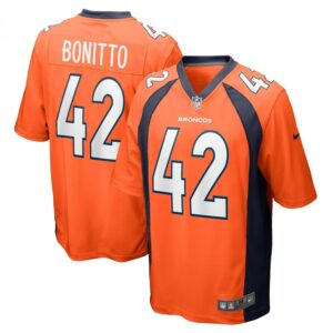 Nik Bonitto Orange Denver Broncos Game Player
