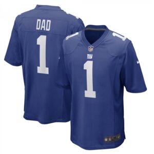 Number 1 Dad Royal New York Giants Game