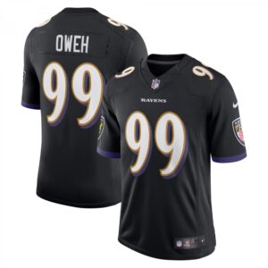 Odafe Oweh Baltimore Ravens Vapor Limited  - Black