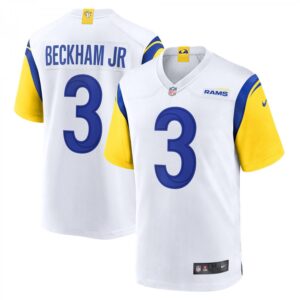 Odell Beckham Jr. Los Angeles Rams Alternate Game  - White