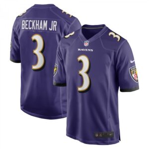 Odell Beckham Jr. Purple Baltimore Ravens Game