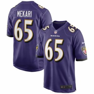 Patrick Mekari Purple Baltimore Ravens Game Player