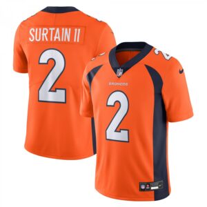 Patrick Surtain II Denver Broncos Vapor Untouchable Limited  - Orange