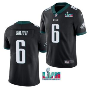 Philadelphia Eagles Devonta Smith Super Bowl 57 Game Vapor  Black