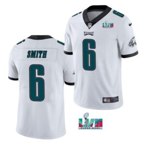 Philadelphia Eagles Devonta Smith Super Bowl 57 Game Vapor  White