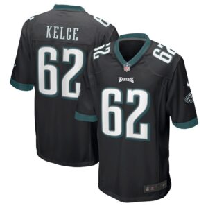 Philadelphia Eagles Jason Kelce Game  Black